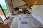 Loft Above Upper Level w/ King Futon - Splits into 2 Twins - open
